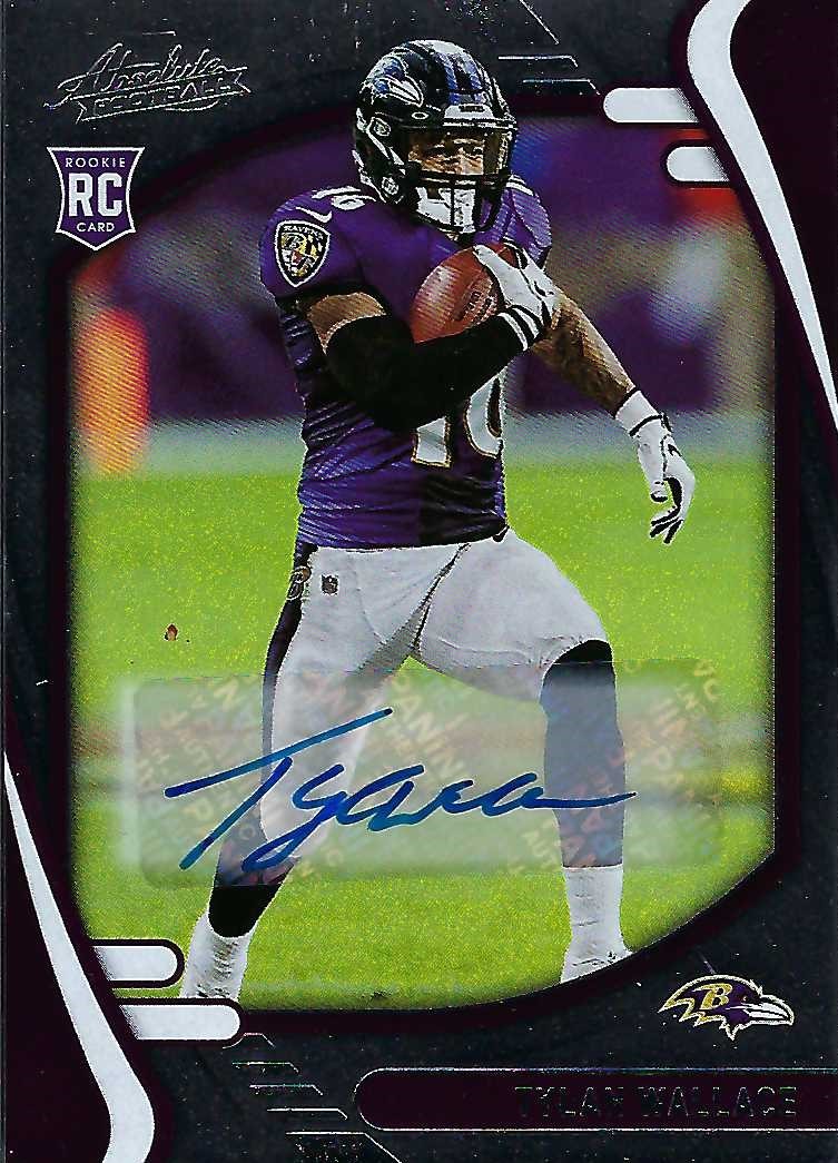 Autograph #106 – Tylan Wallace – Baltimore Ravens –&nbsp;NFL