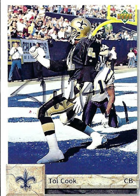 Autographs through the mail,New Orleans Saints,NFL,Toi Cook,Stanford Cardinals,