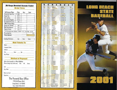 Autographs #36 & 37 – Bobby Crosby – Long Beach State –&nbsp;NCAA