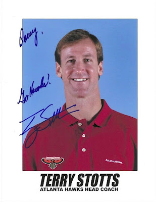 Autographs through the mail,NBA,Atlanta Hawks,Terry Stotts,
