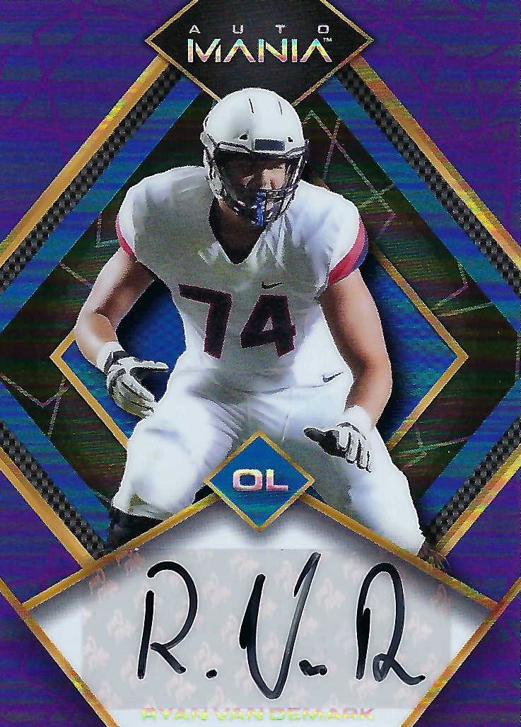 Autograph #115 – Ryan Van Demark – Connecticut Huskies –&nbsp;NCAA