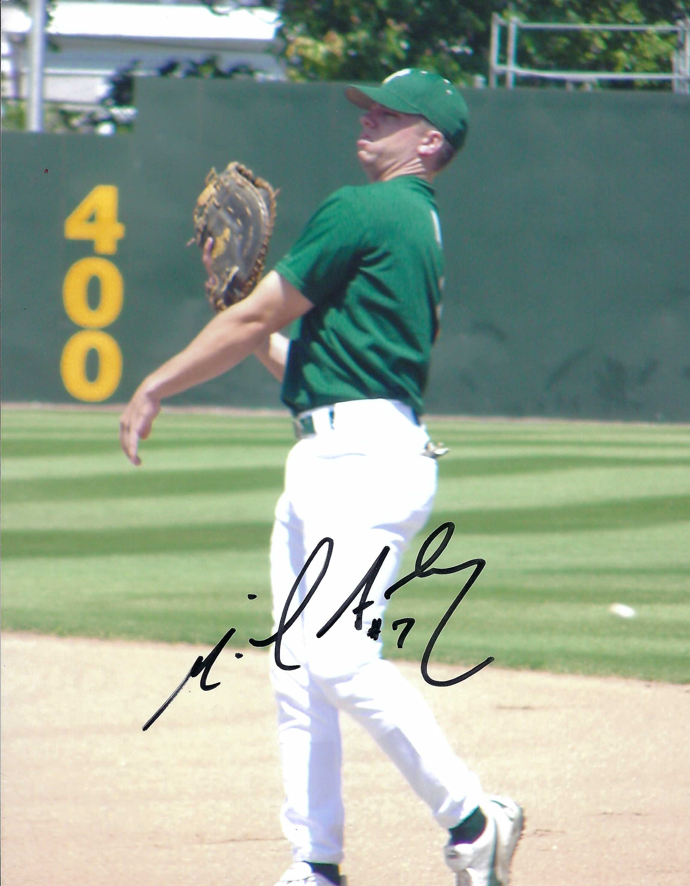 Autograph #158 – Michael Aubrey – Tulane University –&nbsp;NCAA