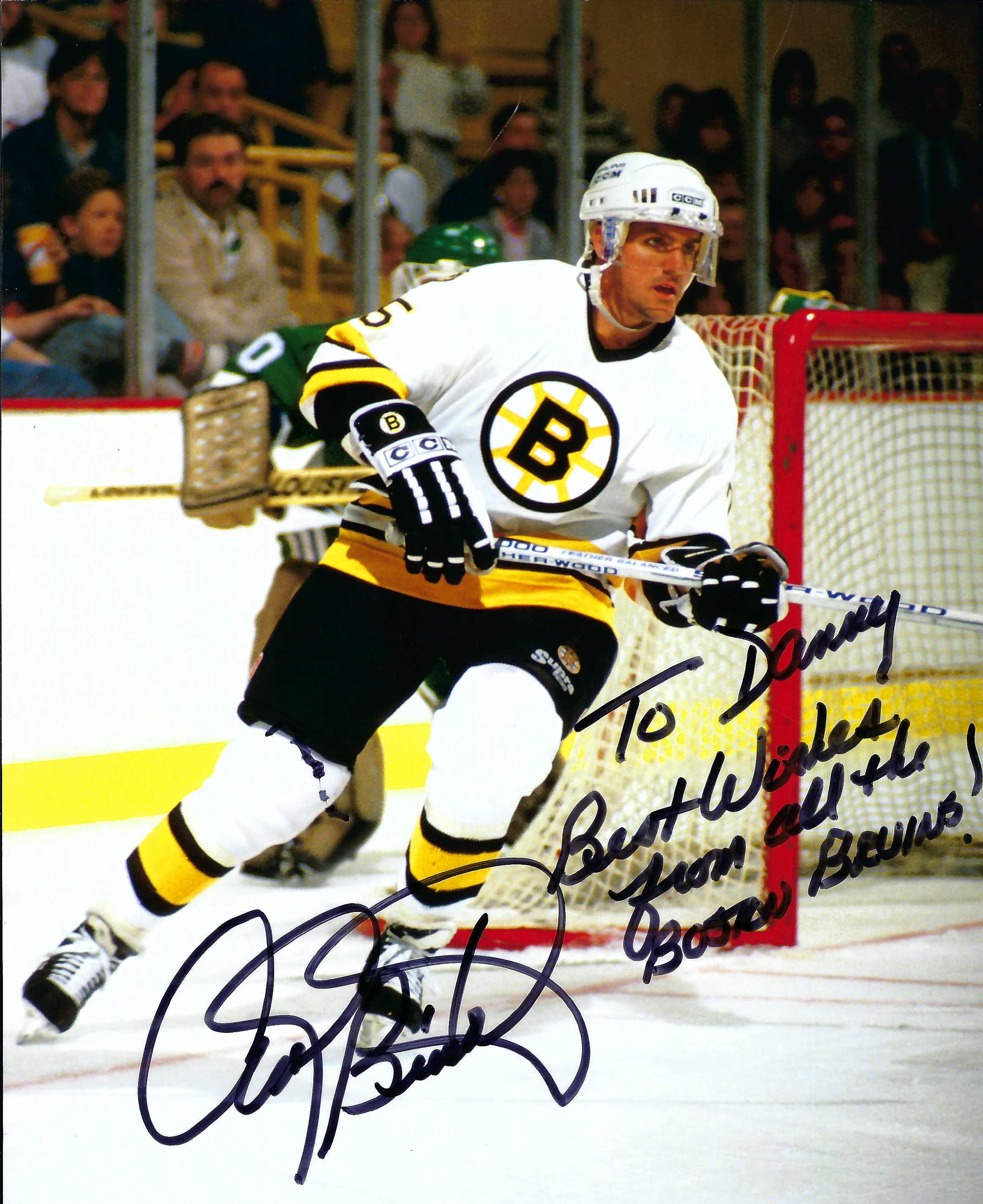 Autograph #155 – Andy Brickley – Boston Bruins –&nbsp;NHL