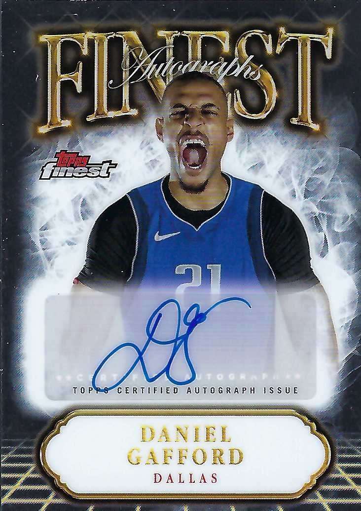 Autograph #139 – Daniel Gafford – Dallas Mavericks –&nbsp;NBA
