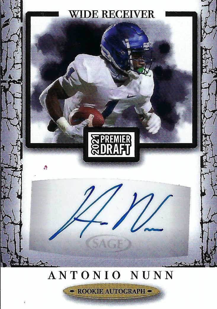 Autograph #202 – Antonio Nunn – Buffalo Bulls –&nbsp;NCAA