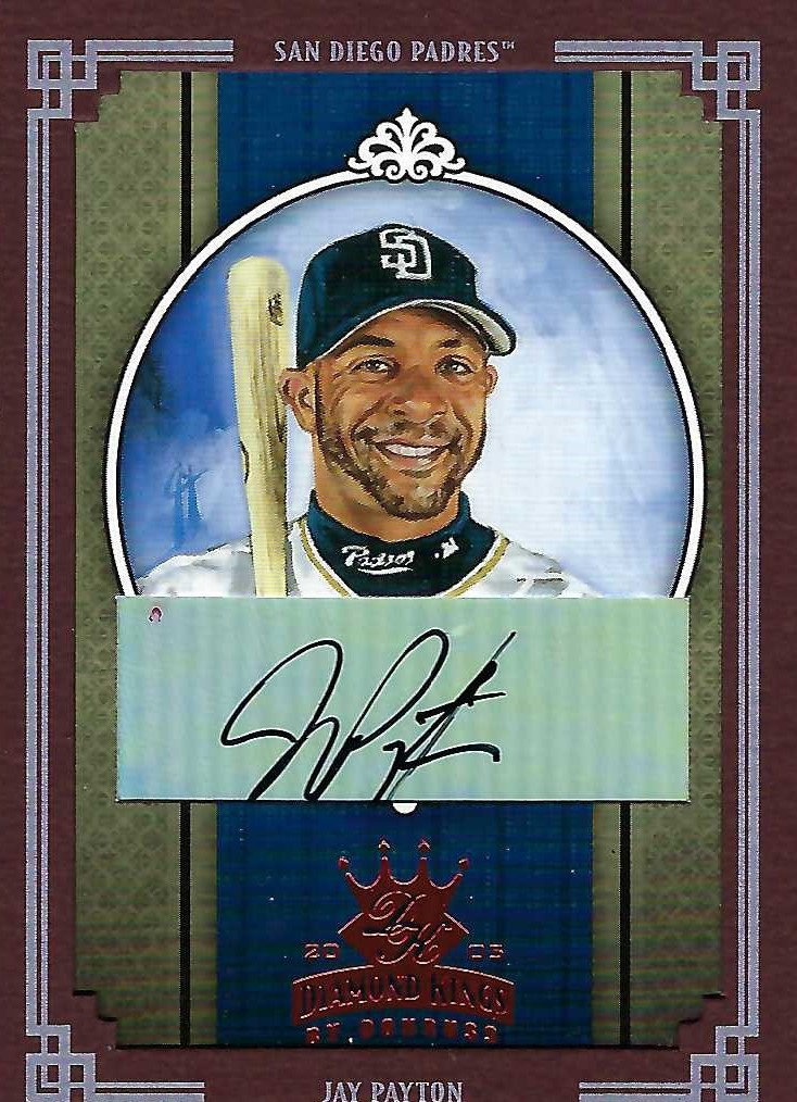 Autograph #193 – Jay Payton – San Diego Padres –&nbsp;MLB