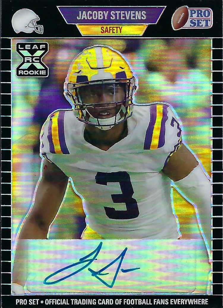 Autograph #188 – JaCoby Stevens – LSU –&nbsp;NCAA