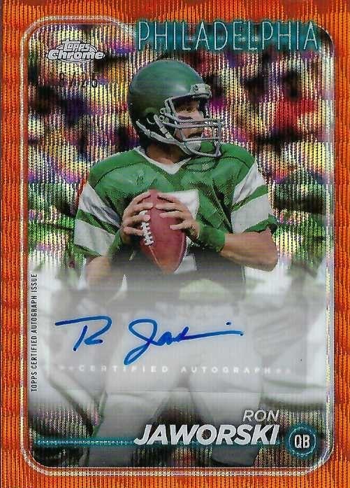 Autograph #240 – Ron Jaworski – Philadelphia Eagles –&nbsp;NFL
