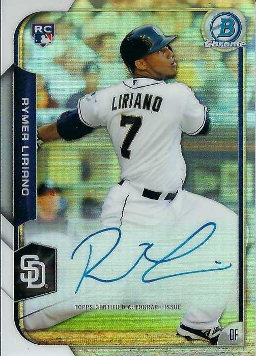 Autograph #221 – Rymer Liriano – San Diego Padres –&nbsp;MLB