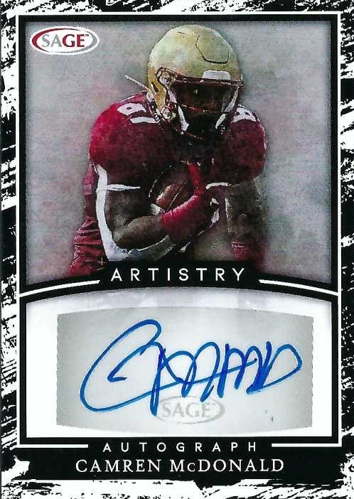 Autograph #239 – Camren McDonald – Florida State&nbsp;University
