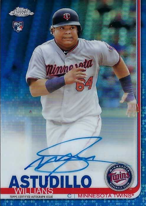 Autograph #272 – Willians Astudillo – Minnesota Twins –&nbsp;MLB