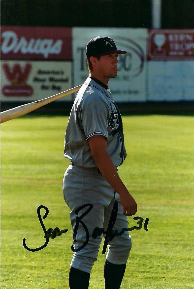 Autographs #254, 255, & 256 – Sean Barker – Visalia Oaks –&nbsp;MiLB
