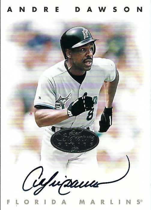 Autograph #283 – Andre Dawson – Florida Marlins –&nbsp;MLB