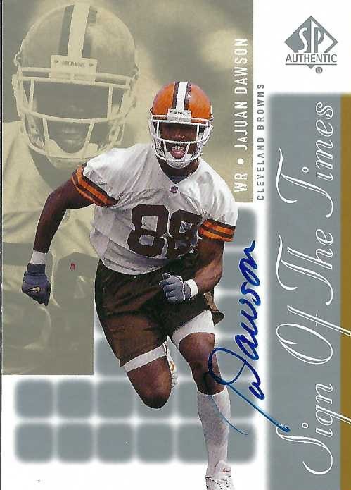Autograph #279 – JaJuan Dawson – Cleveland Browns –&nbsp;NFL