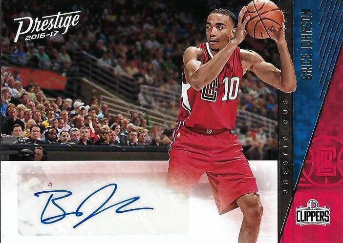 Autograph #287 – Brice Johnson – Los Angeles Clippers –&nbsp;NBA