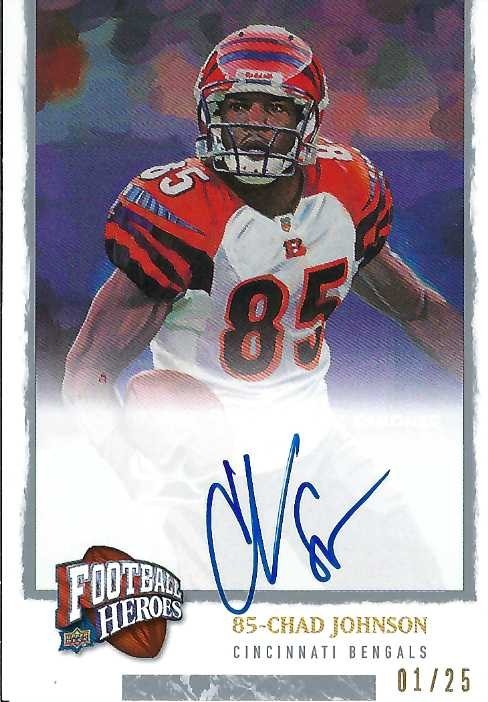 Autograph #300 – Chad Johnson – Cincinnati Bengals –&nbsp;NFL