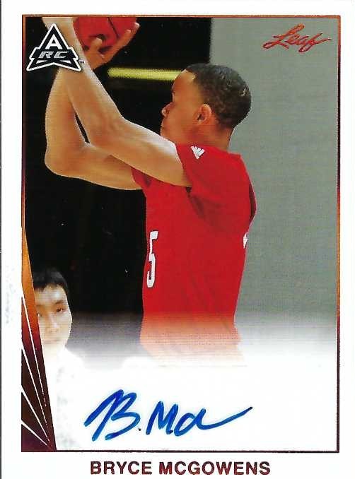 Autograph #276 – Bryce McGowens – University of Nebraska –&nbsp;NCAA