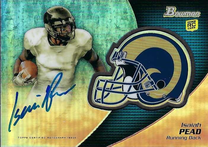Autograph #285 – Isaiah Pead – St Louis Rams –&nbsp;NFL