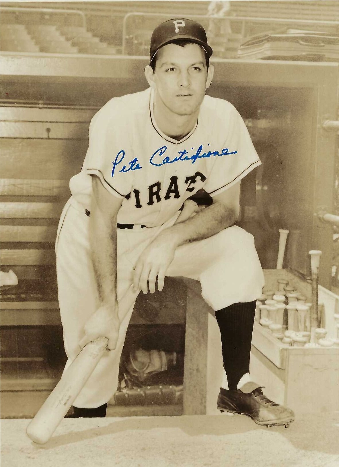 Autograph #286 – Pete Castigilione – Pittsburgh Pirates –&nbsp;MLB