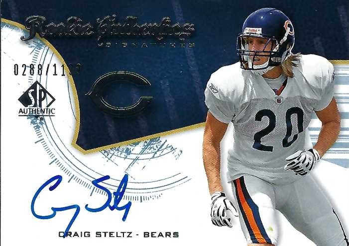 Autograph #298 – Craig Steltz – Chicago Bears –&nbsp;NFL