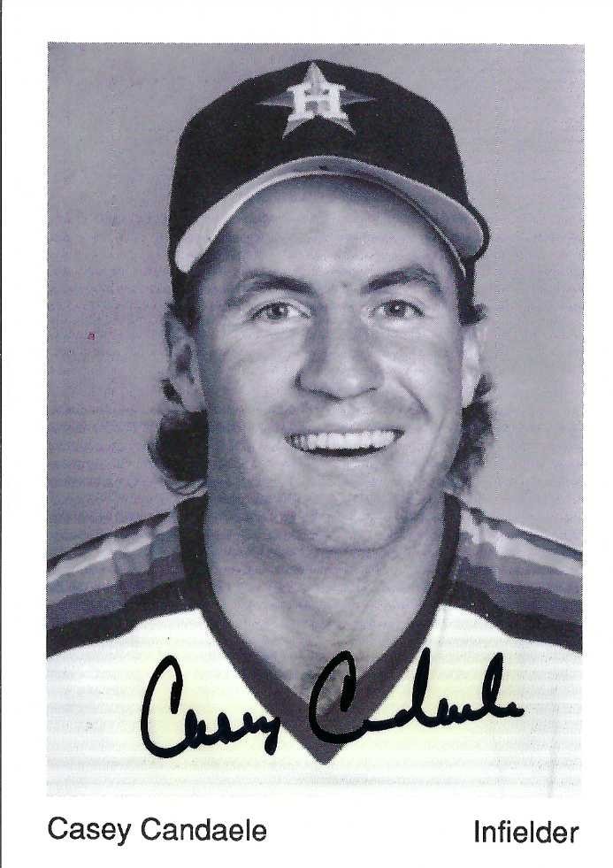 Autograph #325 – Casey Candaele – Houston Astros –&nbsp;MLB