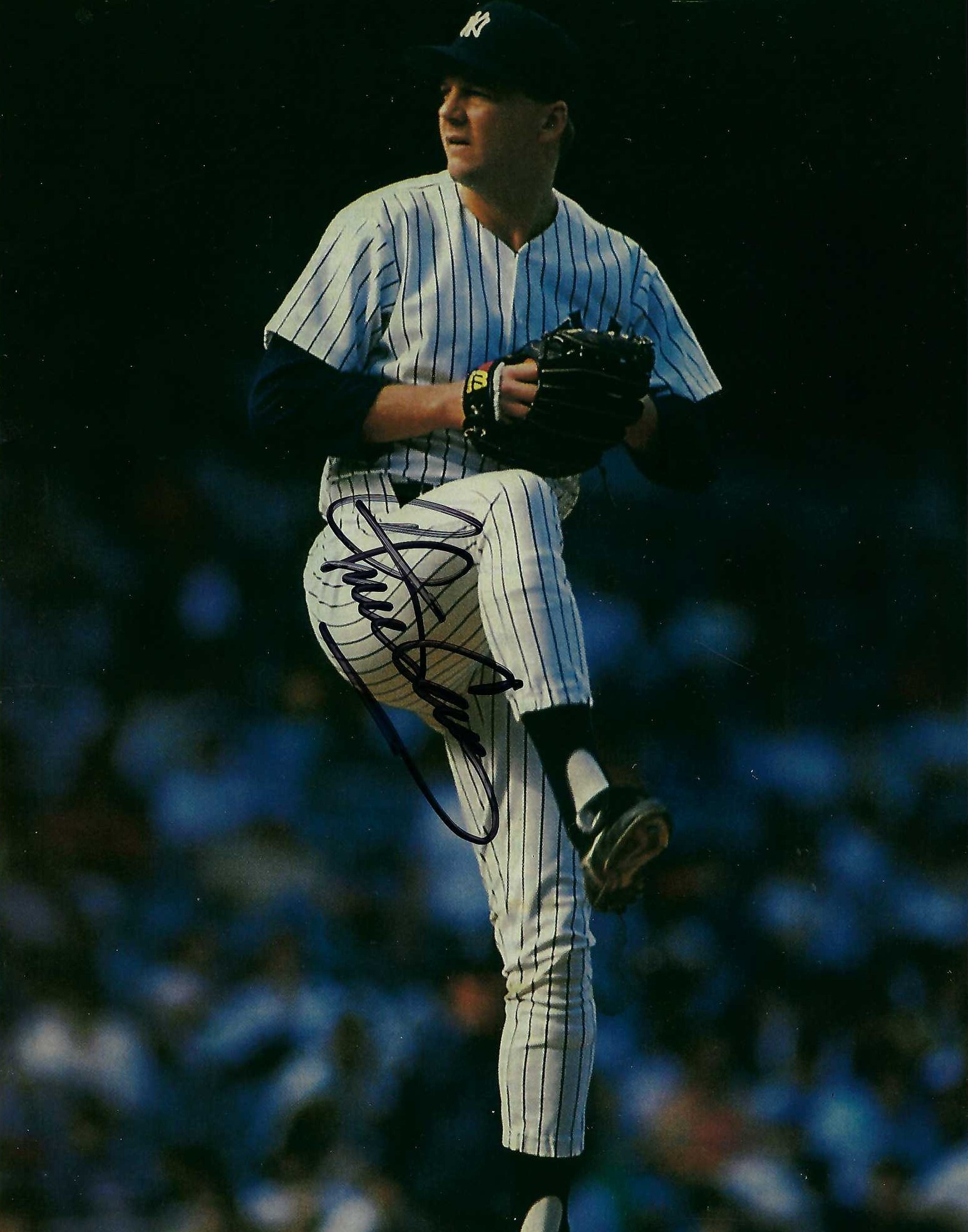 Autograph #304 – Chuck Cary – New York Yankees –&nbsp;MLB