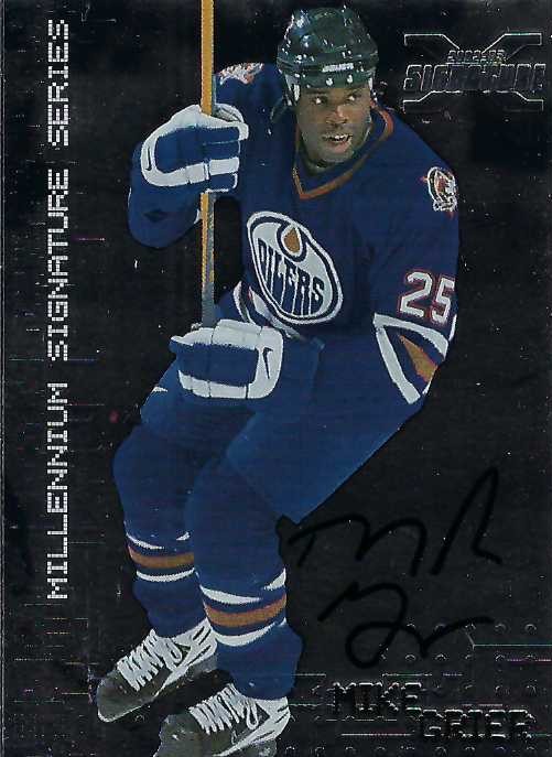 Autograph #311 – Mike Grier – Edmonton Oilers –&nbsp;NHL