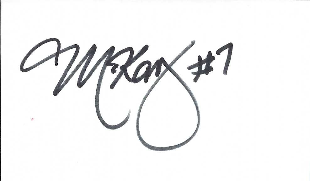 Autograph #327 – McKay Christensen – Chicago White Sox –&nbsp;MLB
