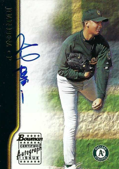 Autograph #323 – Juan Pena – Oakland Athletics –&nbsp;MiLB