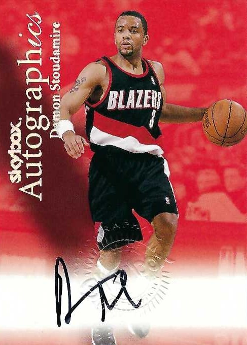 Autograph #318 – Damon Stoudamire – Portland Trail Blazers –&nbsp;NBA