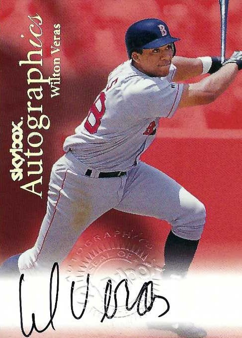 Autograph #316 – Wilton Veras – Boston Red Sox –&nbsp;MLB