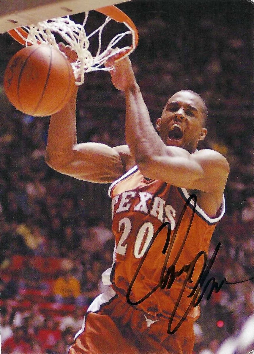 Autograph #343 – Chris Owens – University of Texas –&nbsp;NCAA