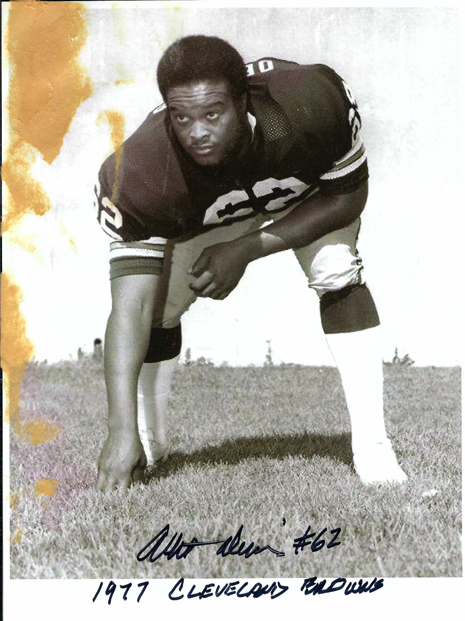 Autograph #352 – Al Dennis – Cleveland Browns –&nbsp;NFL