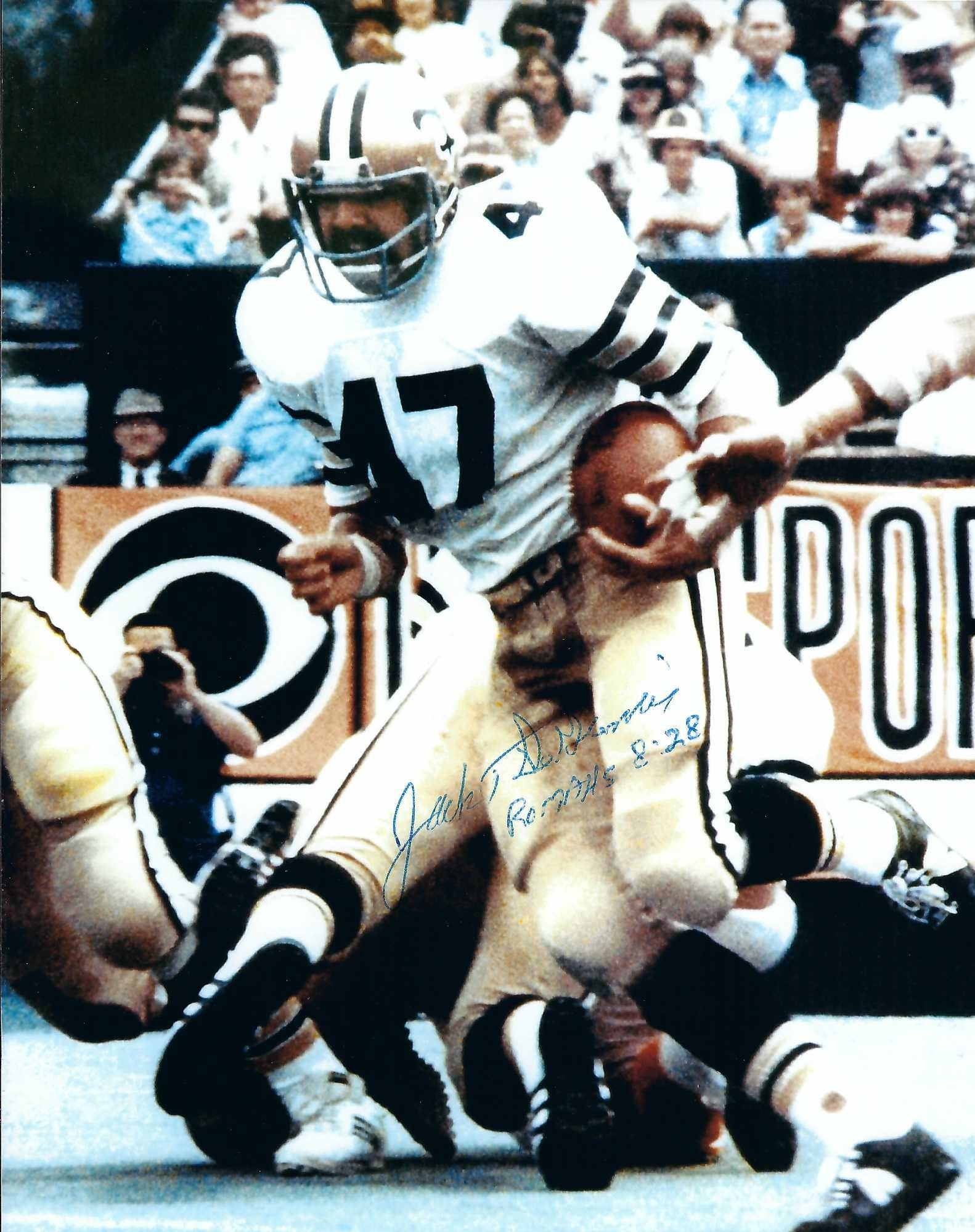 Autograph #348 – Jack DeGrenier – New Orleans Saints –&nbsp;NFL