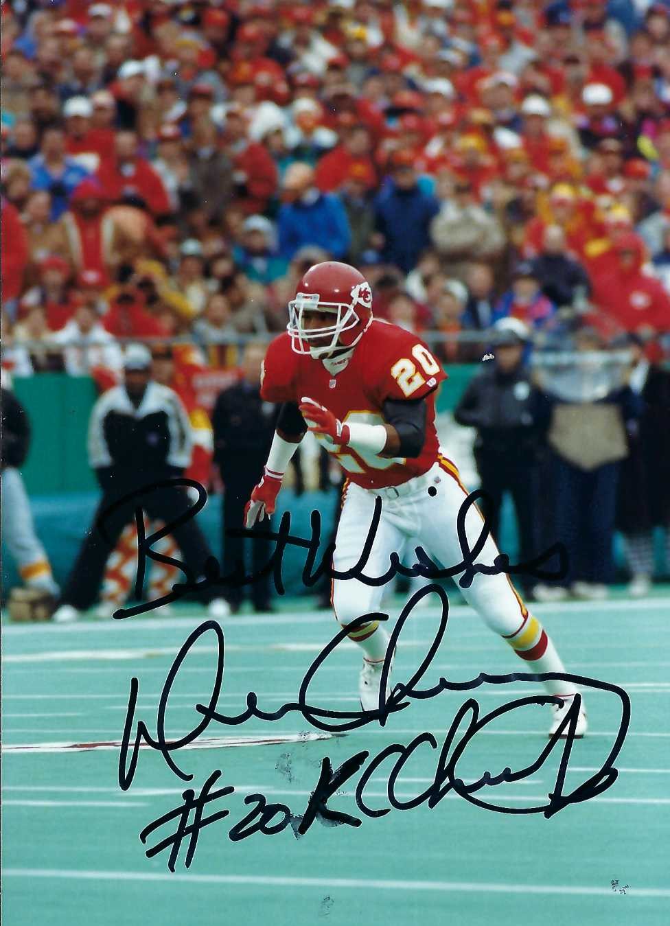 Autograph #360 – Deron Cherry – Kansas City Chiefs –&nbsp;NFL