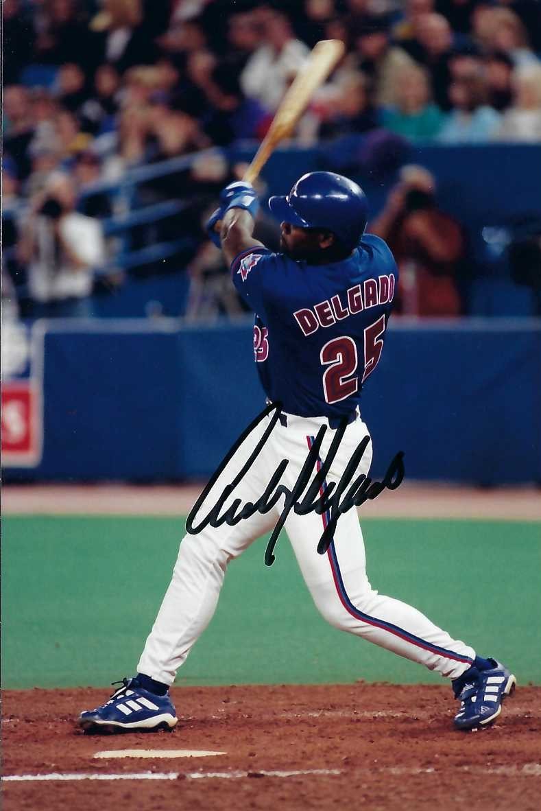 Autograph #391 – Carlos Delgado – Toronto Blue Jays –&nbsp;MLB