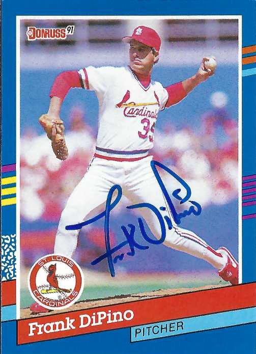 Autograph #371 – Frank DiPino – St Louis Cardinals –&nbsp;MLB