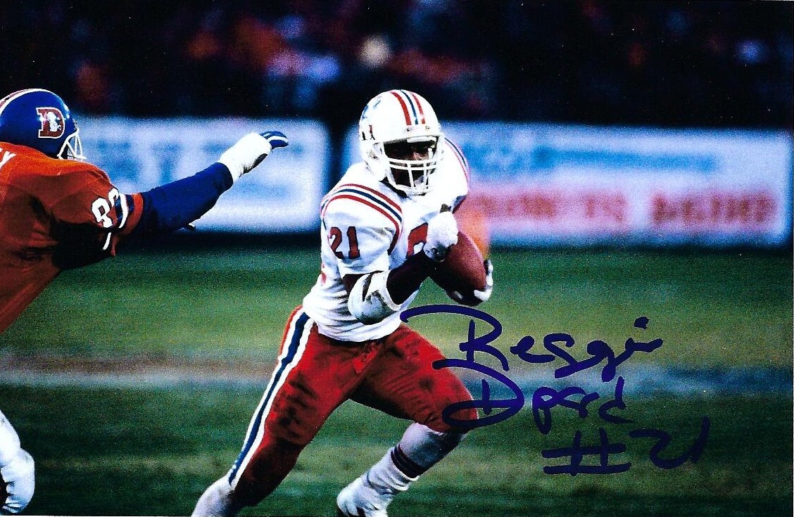 Autograph #395 – Reggie Dupard – New England Patriots –&nbsp;NFL